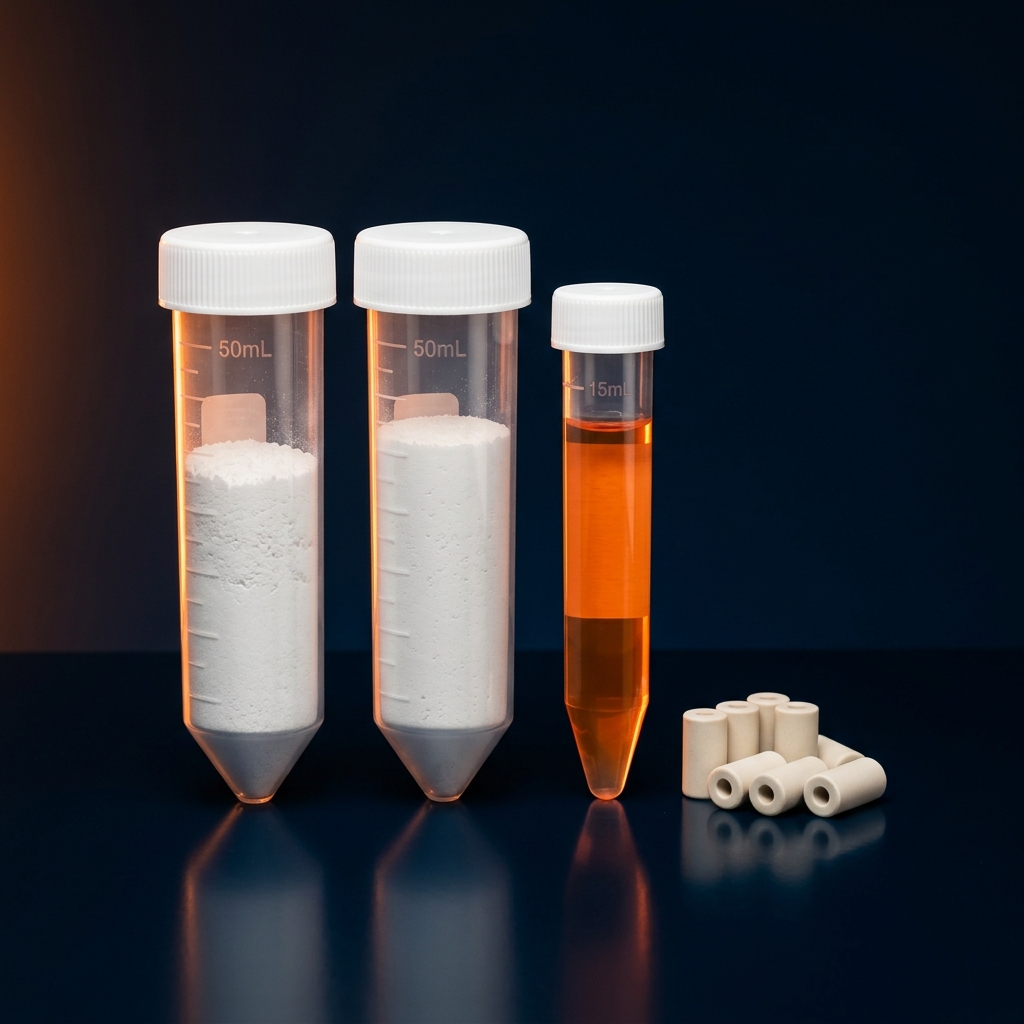 Kit QuEChERS — tubos com sais e sorventes pré-dosados